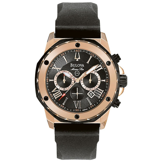 Bulova Men's Marine Star 44mm Quartz Strap Watch