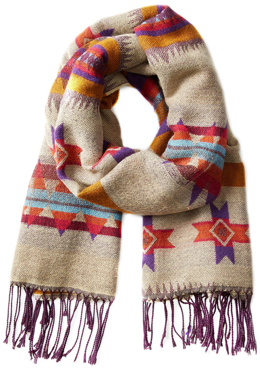 Pistil Women's Carmel Tribal Pattern Scarf