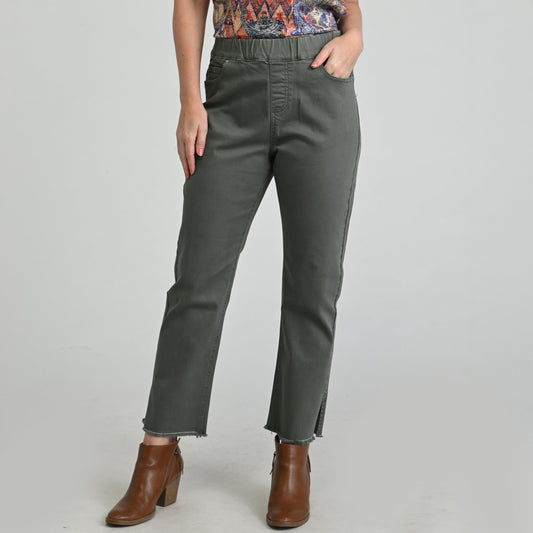 Christopher & Banks Side Slit Pull On Crop