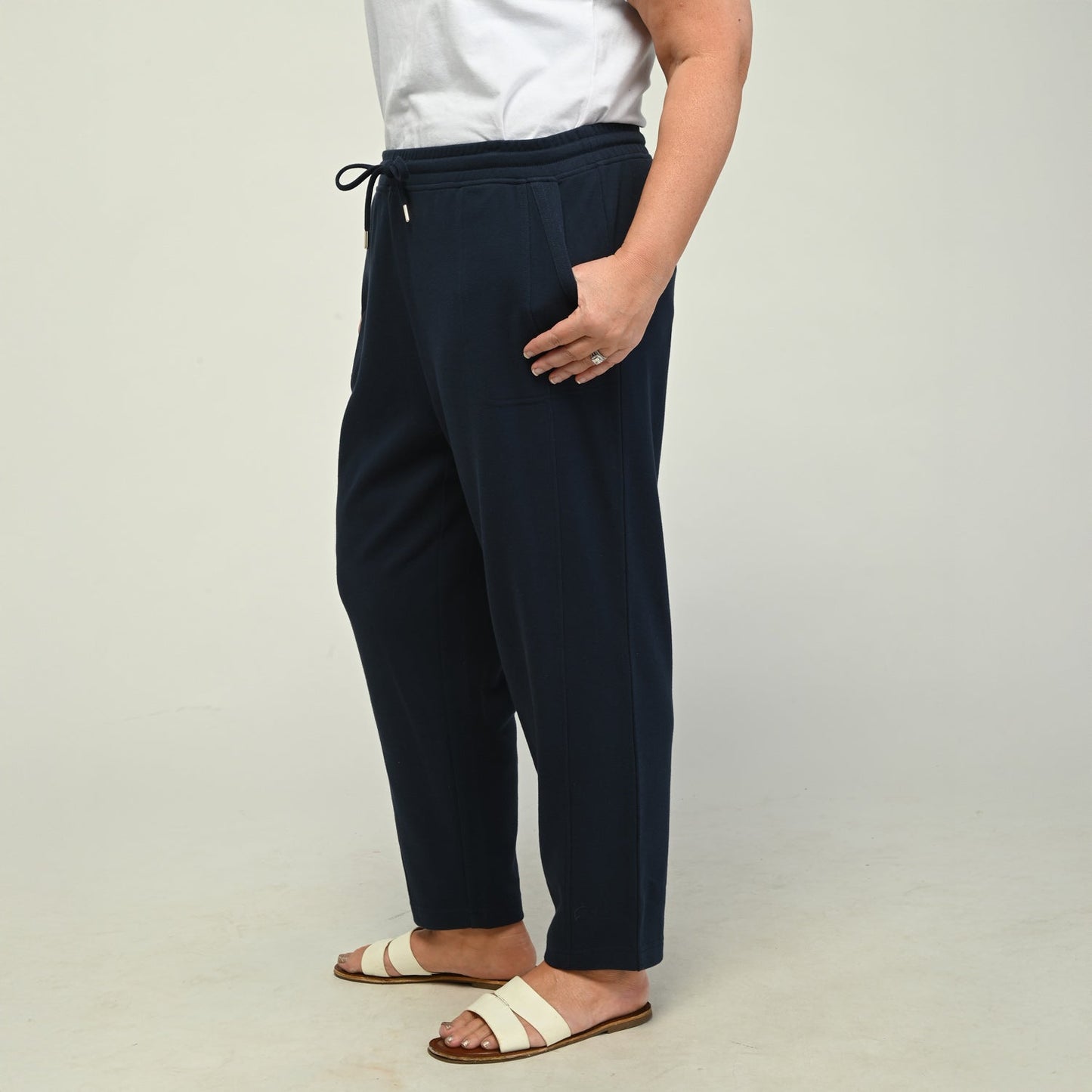 Christopher & Banks Relaxed Restyled Seamed Front Pant