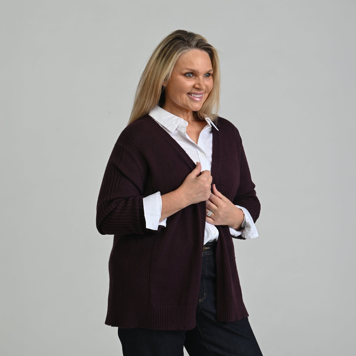 Christopher & Banks Open Front Cardigan
