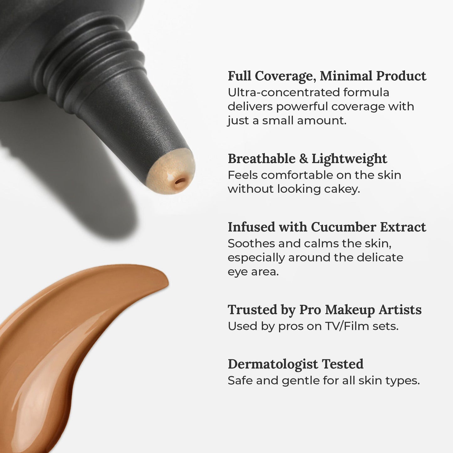 AmazingCosmetics Water-Resistant Antioxidant-Rich Amazing Concealer