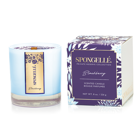 Spongellé Private Reserve Blackberry Candle 8oz