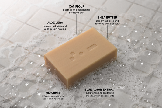 Bravo Sierra Citron Sea Salt Hair & Body Cleansing Bar 7oz