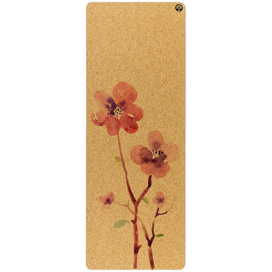 Yoloha Yoga Blossom Original Cork Yoga Mat