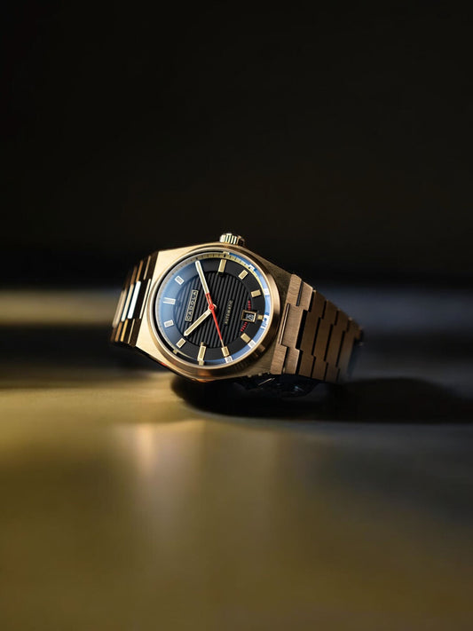 Cadola Men's 41mm Lydden Hill Automatic Goldtone Bracelet Watch