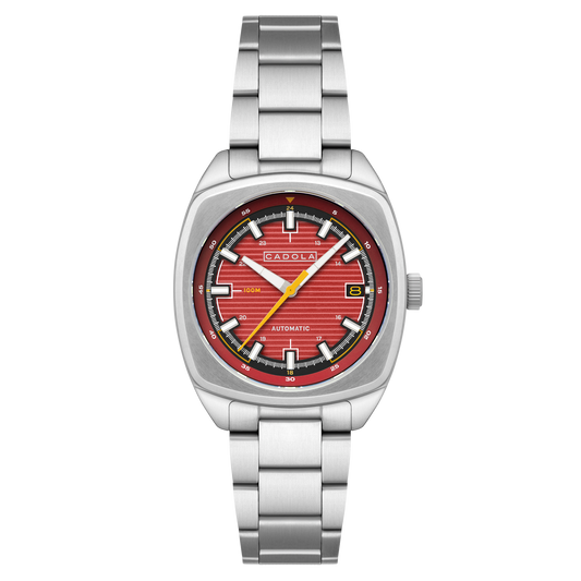 Cadola Men's 38mm Buxton Automatic Stainless Steel Bracelet Watch