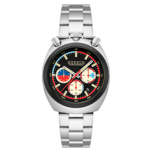 Cadola Men's 42mm Testa Di Toro Quartz Chronograph Bracelet Watch