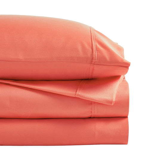 Superior 1200 Thread Count Cotton Blend Deep Pocket Solid 4-Piece Sheet Set