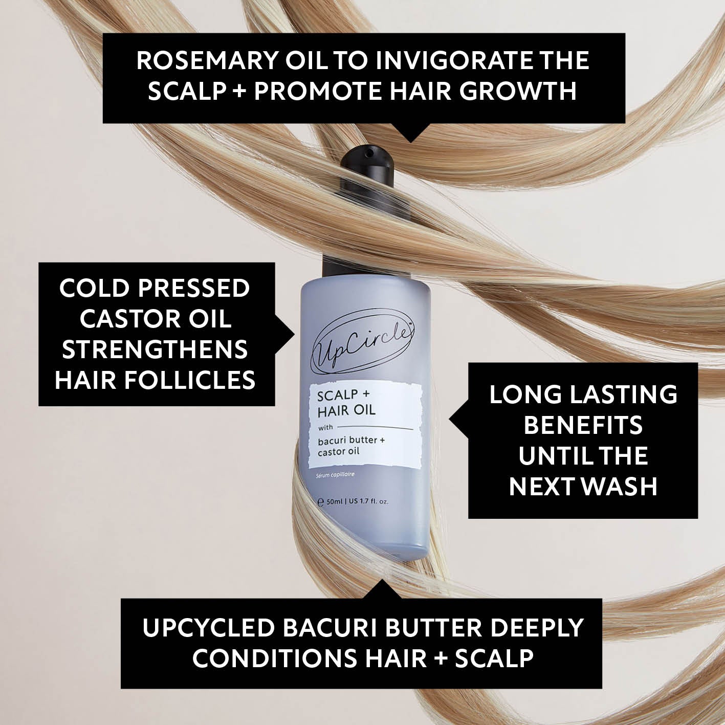 UpCircle Hair Oil and Serum Duo