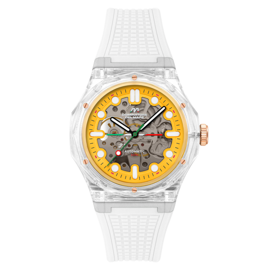 Dominatore Del Mare Men's 45mm Ravello Automatic Silicone Strap Watch