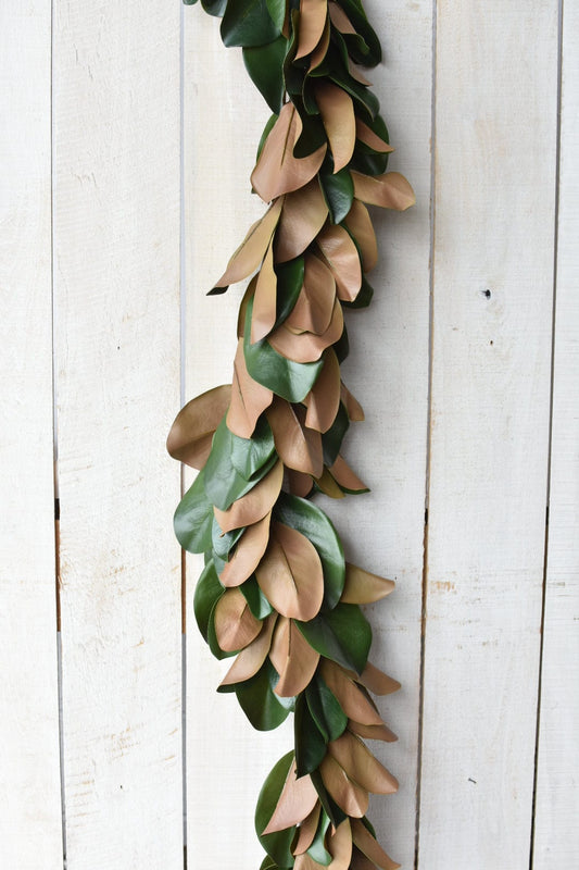60" Deluxe Faux Magnolia Garland