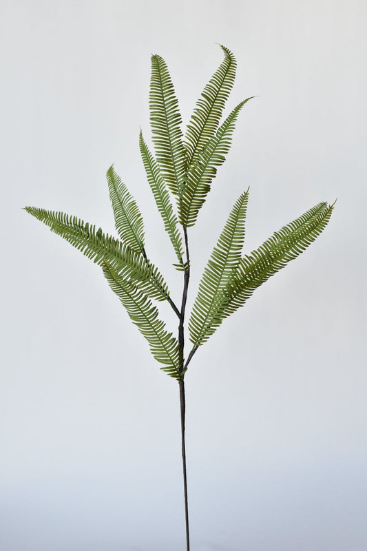 29" Faux Flat Fern Stem