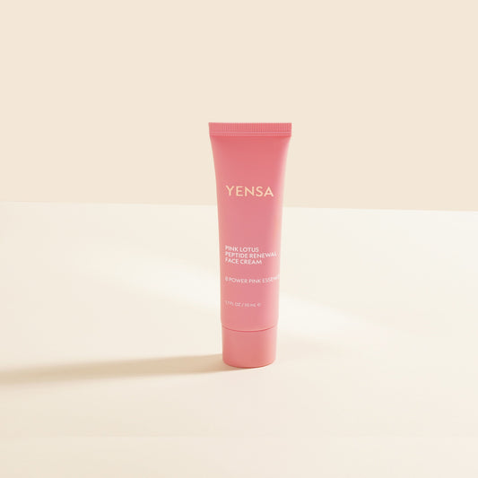 YENSA Pink Lotus Peptide Renewal Face Cream 1.7oz