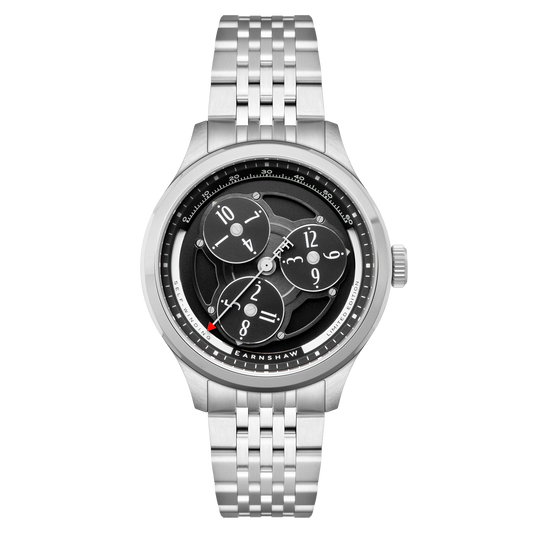 Thomas Earnshaw Men's 43mm Hexham Trisect Automatic Limited Edition Bracelet Watch