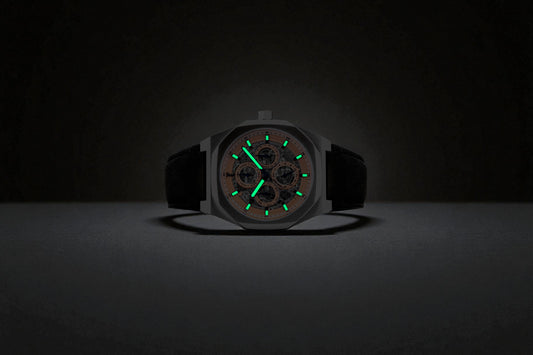 Thomas Earnshaw Men's 42mm Drake Automatic Triple Calendar Leather Strap Watch