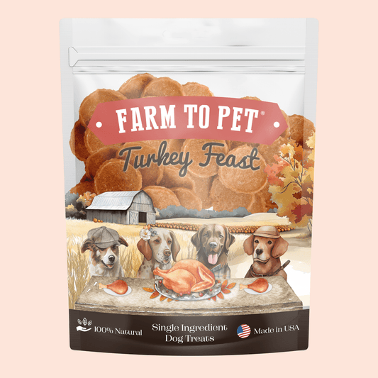 Farm To Pet 100% Natural Turkey Chip Dog Treats