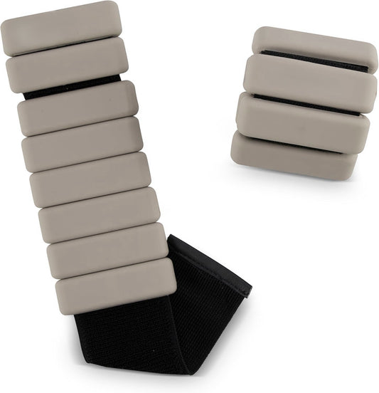 PersonalHour Adjustable Ankle & Wrist Weighted Pilates Bangles