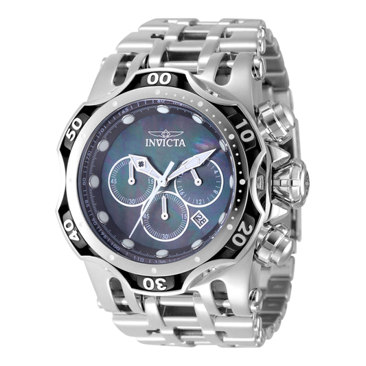 Invicta Men's 54mm Fusion Quartz Chronograph MOP Dial Bracelet Watch