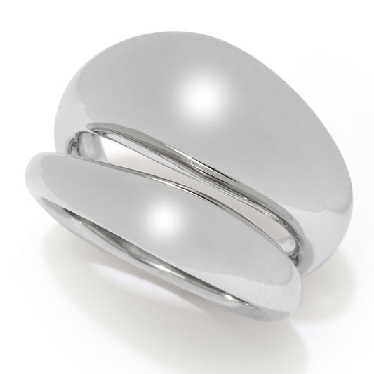 Toscana Italiana 18K Gold Plated Double Row Ring