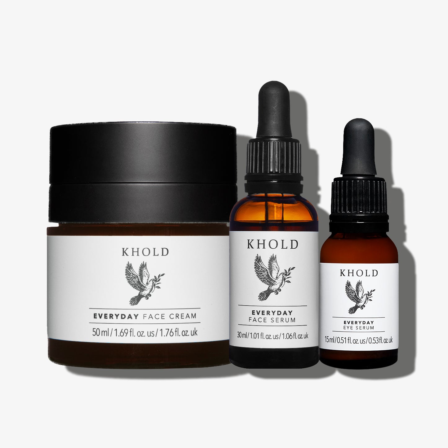 Khold Everyday "Essentials" 3-Piece Face Kit