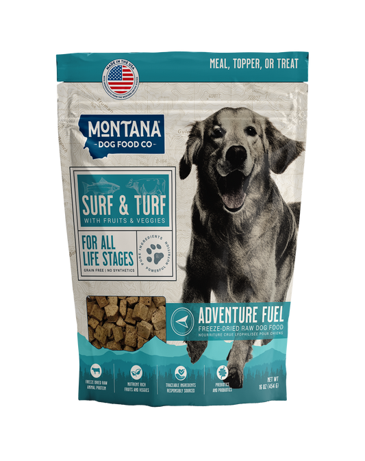 Montana Dog Food Co Grain-Free Freeze-Dried Adventure Fuel Dog Food 3-Pack
