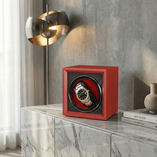 Mainspring Oxford Guardian Choice of Color 1-Slot Watch Winder