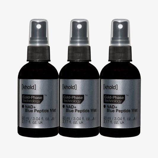 Khold Skincare NAD+ Blue Peptide Mist 3-Pack