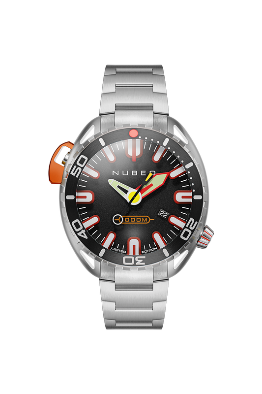 Nubeo Men's 50mm Aluminaut Automatic Limited Edition Bracelet Watch