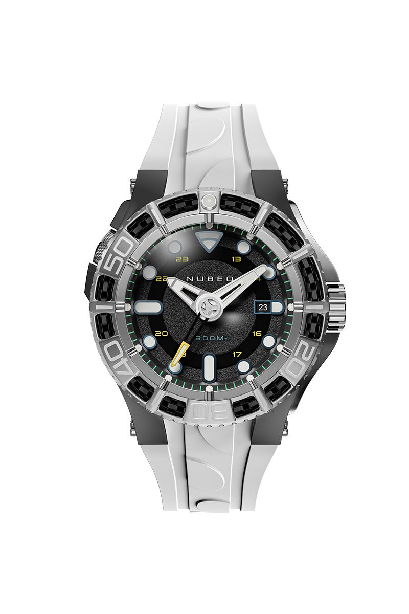 Nubeo Men's 50mm Manta Automatic Limited Edition Specialty Strap