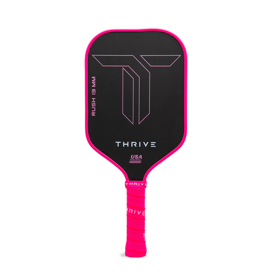 Thrive Pickleball Special Edition Rush Pink 13mm Paddle with
