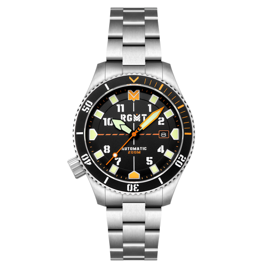 RGMT Men's 43mm Recon Diver Automatic Bracelet Watch