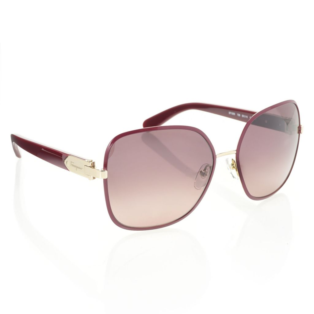 Salvatore Ferragamo 59mm Square Sunglasses FERRAGAMO Salvatore Ferragamo 59mm Square Sunglasses  main image 4