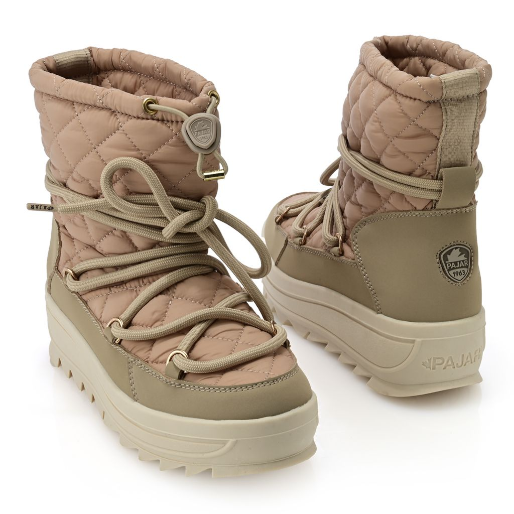 Pajar Women's Galaxy Winter Waterproof Boots In Black, Size 8, Nubuck Pajar Women's Galaxy Winter Waterproof Boots In Black, Size 8, Nubuck