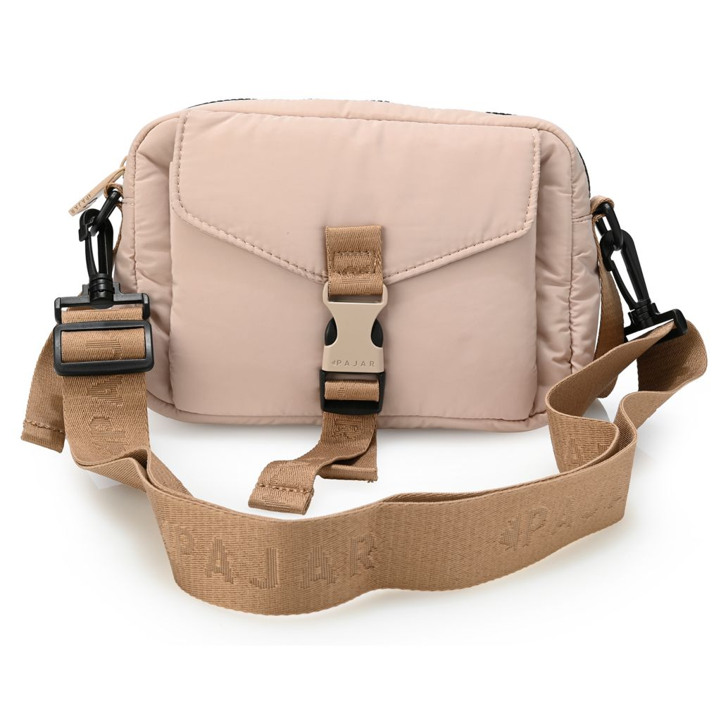 Pajar Keiko Beige Logo Buckle Camera Bag – ShopHQ