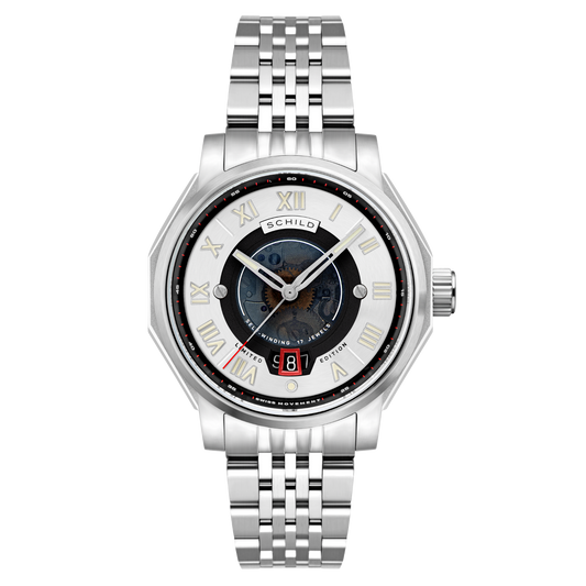 Schild Men's 43mm Johann Swiss Automatic Movement Bracelet Watch