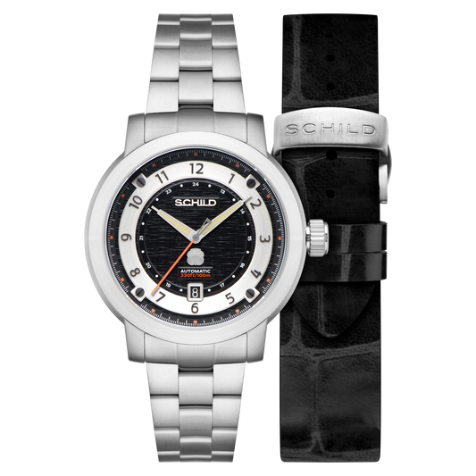 Schild Men's 44mm Heinrich Swiss Automatic Limited Edition Interchangeable Watch