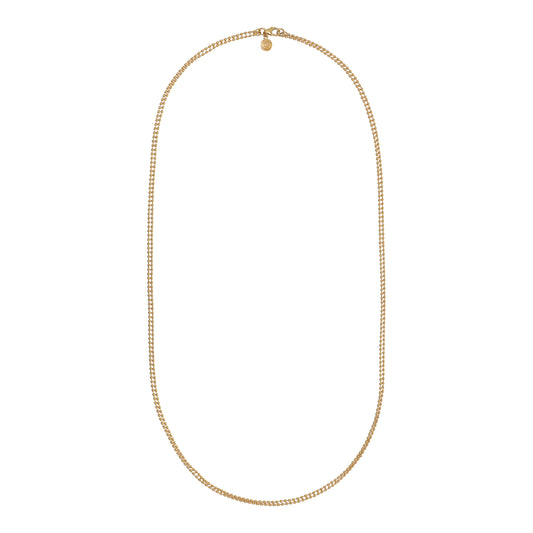 Toscana Italiana 18K Gold Plated Double Row Beaded Chain Necklace
