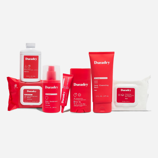 Duradry All-in Sweat & Odor Protection Starter Kit