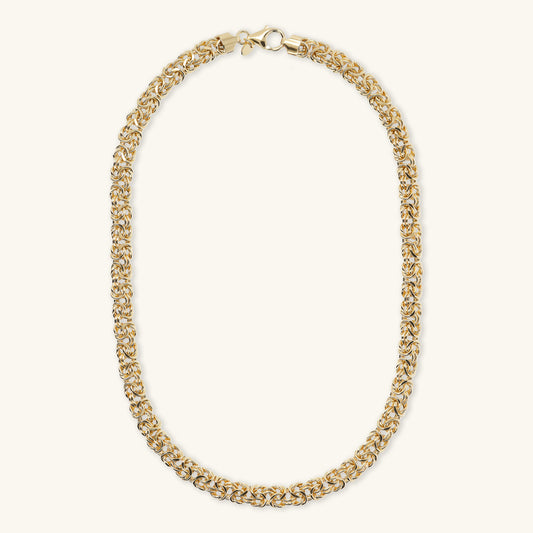 Toscana Italiana Grande Byzantine Chain Necklace
