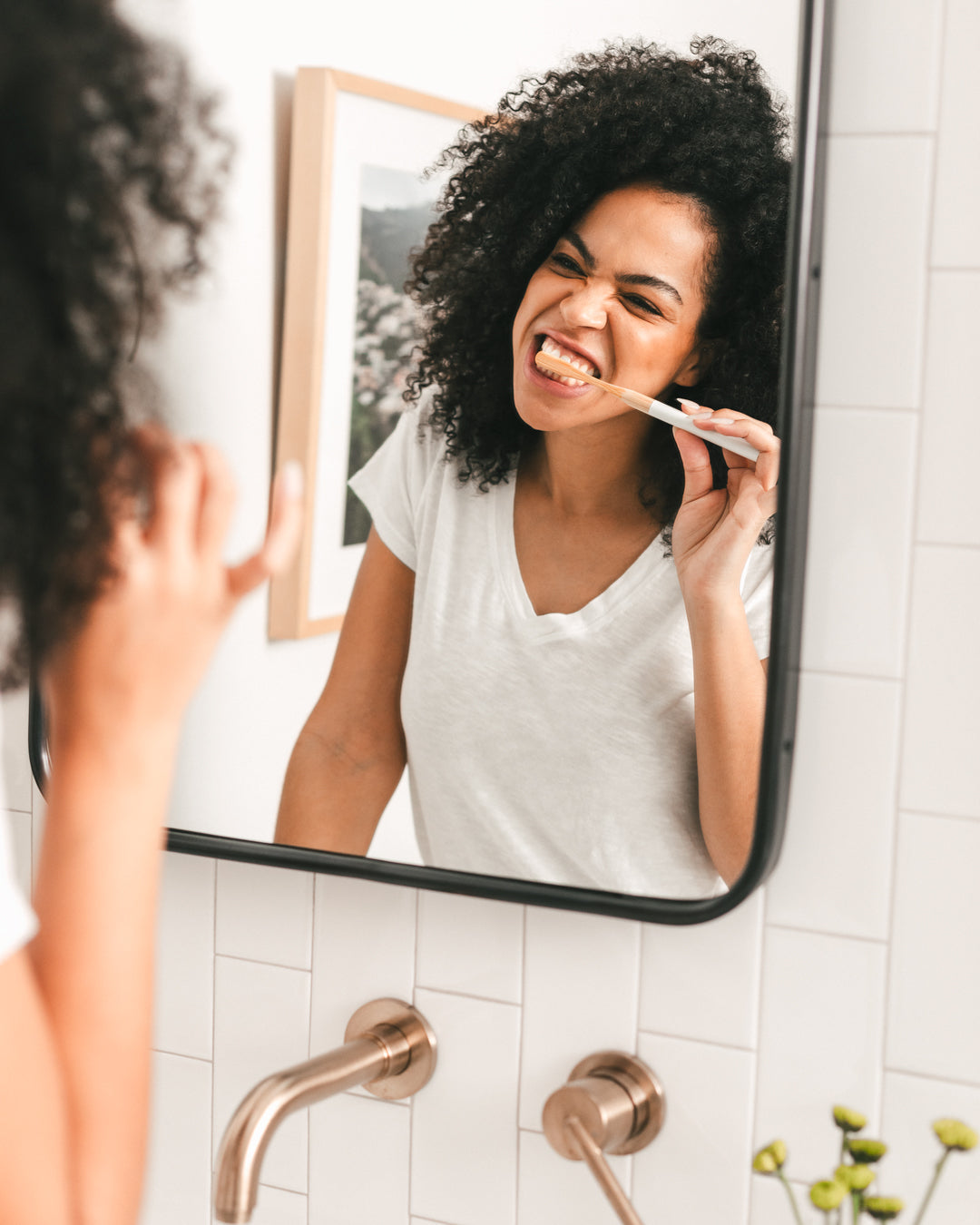 Terra & Co. Full-Size Fluoride-Free Hydroxyapatite Toothpaste & Oil Pulling Set