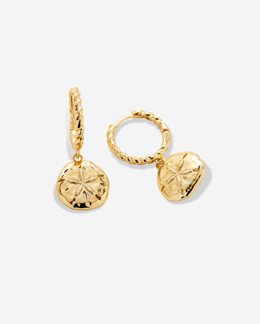 Bryan Anthonys Choice of Plating "Sea Seeker" Huggie Drop Earrings