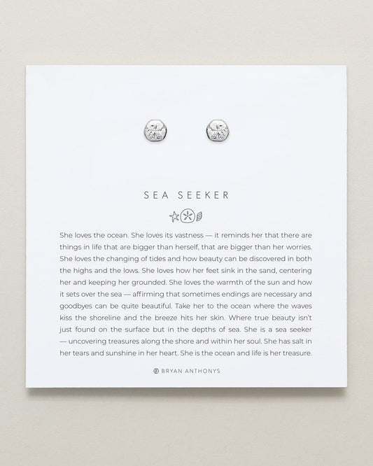 Bryan Anthonys Choice of Plating "Sea Seeker" Stud Earrings