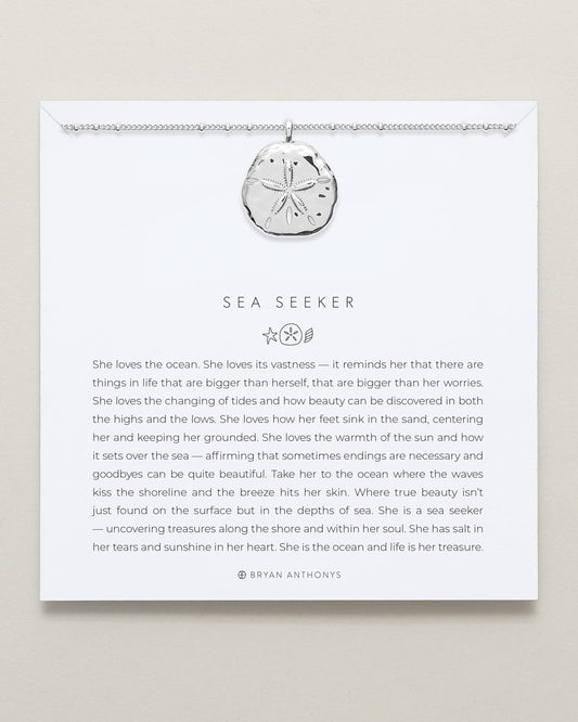 Bryan Anthonys Choice of Plating "Sea Seeker" Pendant with Chain