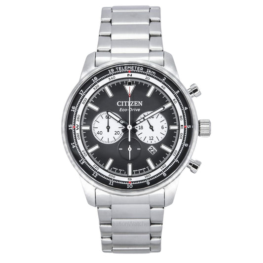 Citizen Men's 44mm Aviator Quartz Chronograph Bracelet Watch - CA4500-91E