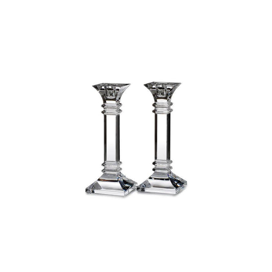 Marquis by Waterford 8" Set of 2 Treviso Crystal Candlestick