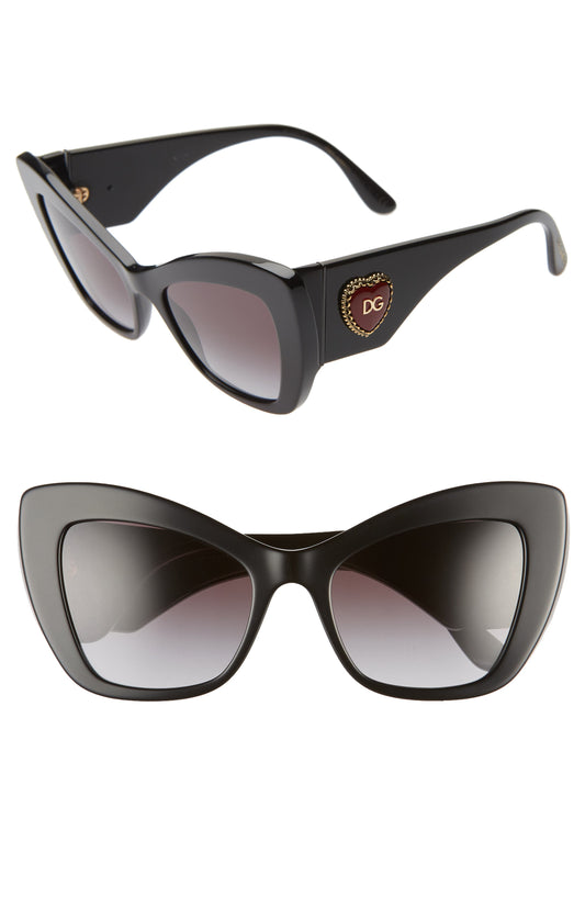 Dolce & Gabbana Women's 54mm Full Rim Cat Eye Sunglasses