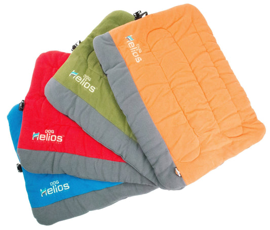 Dog Helios ® 'Combat-Terrain' Cordura-Nyco Reversible Nylon & Fleece Travel Camping Dog Bed