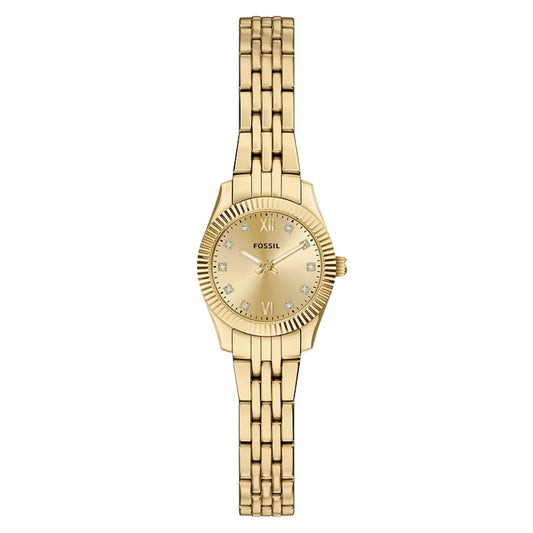 Fossil Women's Scarlette Mini 20mm Quartz Crystal Accented Bracelet Watch