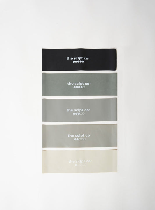 The Sclpt Co Athletic Workout Band Set